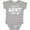 AC-Heather Grey, variant on I Love My Aunt with Arrow Boys or Girls Baby Bodysuit