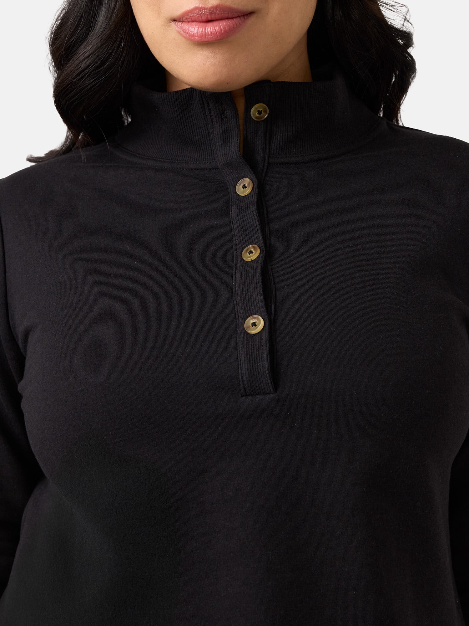 Ingrid & Isabel For Every Belly Women's Maternity Button Front Knit Top, Sizes S-XXL