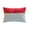Red & Grey, variant on The HomeCentric Decorative Throw Pillow covers Beige 26"x26" (65x65 cm) Corduroy & Linen Corduroy Pillow Sham For Sofa, Patchwork Modern Style - Cozy Cord Beige