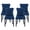 Blue, variant on Tzicr Tufted Dining Chairs Set of 2, Upholstered Dining Chairs with Nailhead Back,Nailhead Trim, Velvet Dining Chairs for Kitchen/Bedroom/Dining Room(Beige)