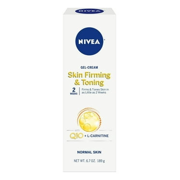 NIVEA Skin Firming and Toning Body Gel Cream with Q10, Firming Body Cream, Moisturizing Skin Cream,