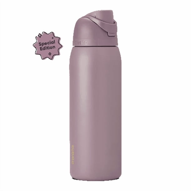 Termo Owala FreeSip de 40oz (1.18L) de acero inoxidable térmico, Color Spring Revival