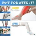 2 Pairs Anti Embolism Ted Hose Compression Stockings Thigh High