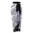 thumbnail image 1 of Nouvelle Robe de Plage Aguichant Imprimée Rétro Maillot de Bain Jupe Longue Tenue de Fête Tenue de Plage Été, 1 of 6