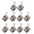 thumbnail image 3 of Yarn Guide Preservative Abrasion Performance Small Volume Light Weight Stainless Steel Knitting RingsLarge, 3 of 14
