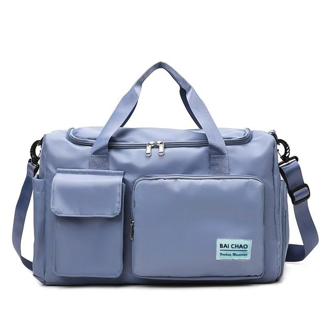 Bolsa De Viaje Organizador De Equipaje De Mano Impermeable Oxford Bolsas Deportivas Fitness Yoga Gimnasio Gran Capacidad Fin De Semana Para Mujeres Beg Melancong 2022