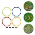 thumbnail image 6 of IFANLANDOR 16Pcs MultiPurpose Agility Rings for Sports Training Physical Exercise Family Activities, 6 of 8