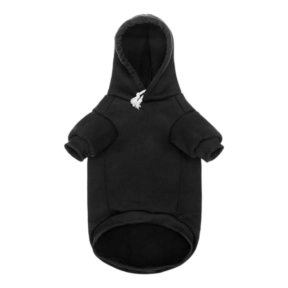 Barhoo Fleece Lined Dog Hoodie Sweatshirt for Cold Weather, Warm Pullover Pet Jacket for Small Medium Large Dogs, Soft Comfortable Winter Coat with Hood for Outdoor Walks Daily Wear A Dog Hoodie