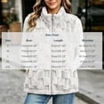 thumbnail image 4 of QATAINLAV Women's Fleece Sherpa Vest Winter Fuzzy Fluffy Checkered Plaid Sleeveless Zip Up Jacket with Pockets, 4 of 8