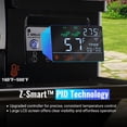 thumbnail image 4 of Z GRILLS 11002B 1068 sq. in cooking area, WIFI Wood Pellet Grill & Smoker, Electric BBQ Grill with WiFi & App Connectivity, Smart Home Technology, PID Controller, 4 of 15