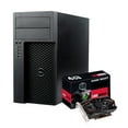 thumbnail image 1 of Gaming Dell Precision Desktop Tower, AMD RX 550 4G GDDR5 (HDMI), Intel i5 -3.2 GHz, 32GB RAM DDR4, 1TB (1000GB) SSD Drive, Gaming Keyboard & Mouse, Windows 10 Pro 64-bit - Refurbished, 1 of 6