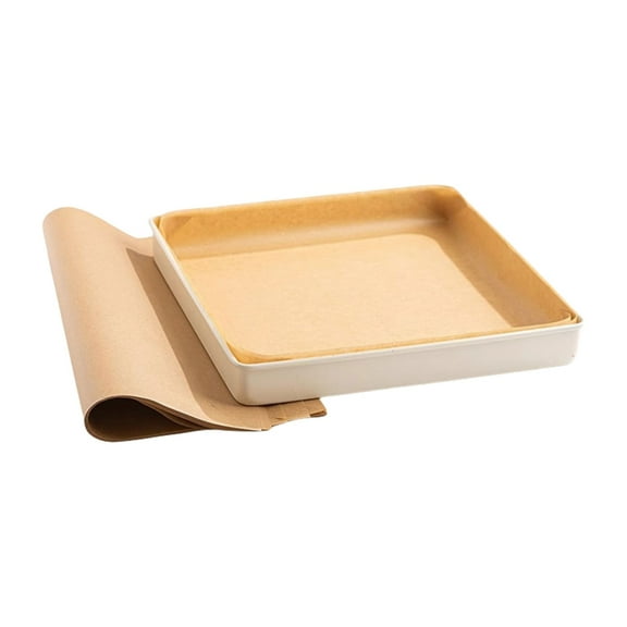 100 Sheets Of Untreated Parchment Paper 34x34cm Nonstick Pre Cut For Easy Baking And Cooking In Half Sheet Pans