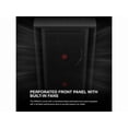 thumbnail image 3 of Rosewill ATX Mid Tower Gaming Computer PC Case with Side Tempered Glass, Preinstalled 4 x 120mm PWM Fans, Support Up to 6 x 120mm Fans, 360mm AIO/Radiator, 340mm GPU/VGA, 160mm CPU Air Cooler, 3 of 7