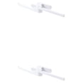 thumbnail image 2 of Colgador de ropa Naiovety estante de almacenamiento autoadhesivo montado en la pared toallero colgante Blanco 2Conjunto, 2 of 6