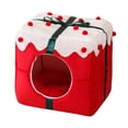 thumbnail image 2 of Cama para gatos perfecl lavable suave refugio cuadrado 35 cm, 2 of 8