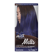 Splat Melts Hair Dye, Dark Chocolate and Blueberry, 1 Application