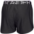 thumbnail image 2 of Under Armour Girls Play Up Shorts, Black \ White,S - US, 2 of 2