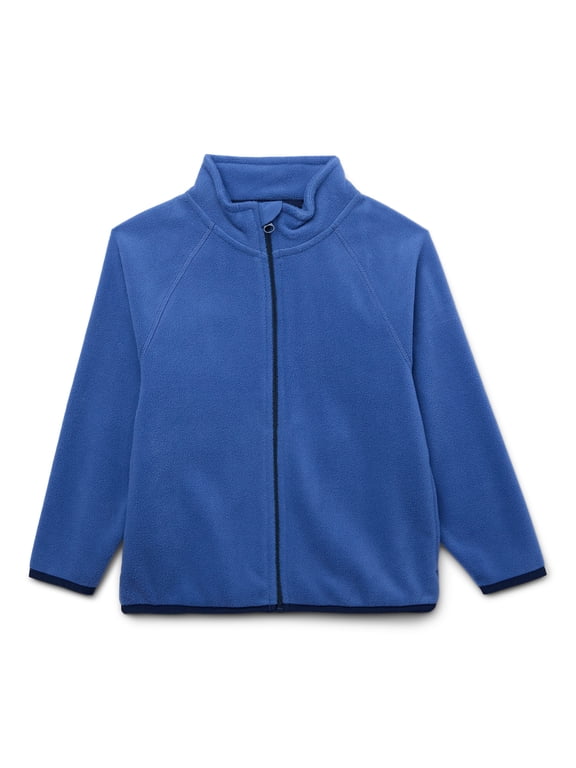 Boys Fleece Zip Jacket, Sizes 4-18
