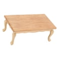 thumbnail image 5 of Dollhouse Coffee Table, 1/12 Scale Dollhouse Tea Table Cute Lifelike Rectangular  For Dollhouse Decoration Accessories, 5 of 8