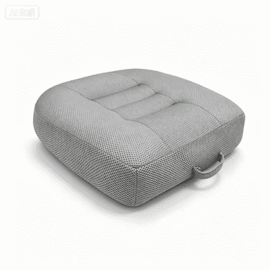 Unbranded Adult Height Booster Seat Ergonomic Thick Pad Improves Driving Vision 15.75 x 15.75 x 4.72 Inches