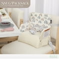 thumbnail image 4 of Evolur Snug Packsack 2-in-1 Portable Booster Seat and Travel Bag, Rainbow Gray, 4 of 7