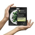 thumbnail image 3 of Garnier SkinActive Super Purifying Charcoal Sheet Mask, 0.95 fl. oz., 3 of 4