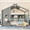 Gray-Full, variant on Low floor house bed storage rack roof design playhouse toddler safe sturdy pine frame mattress foundation play area rest space toddler bedroom furniture indoor use