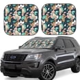 thumbnail image 2 of Picia Labrador Retriever Dog 2 Piece Car Windshield Sun Shade Foldable | Foldable Sun Shield for Front Window Blocks UV Rays and Keeps Your Vehicle Cool-Medium, 2 of 7