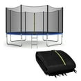 thumbnail image 7 of Gymax 12FT Replacement Trampoline Safety Enclosure Net w/ Zipper & Protection Buckles, 7 of 7