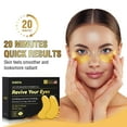 thumbnail image 3 of OUKEYA Collagen Eye Gels with Gold for Hydrating, Firming, Wrinkle & Dark Circle Reduction, 20 Count, 3 of 8