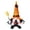 B, variant on SDJMa Halloween Gnome Decoration, Cute Plush Elf Doll with Spider and Witch Hat for Halloween Party Home Fireplace Mantel Table Centerpiece