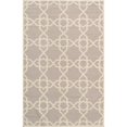 thumbnail image 2 of Pasargad Home AZ 5' x 8' Handmade Lamb's Wool Grey/Ivory Rug - All Ages, Indoors, 2 of 4
