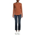 thumbnail image 3 of Time and Tru Women's Thermal Tops, 2-Pack, 3 of 5
