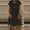 Black, variant on Homenesgenics Plus Size Dresses Women Fashion Women Loose V-Neck Summer Solid Short Sleeve Cotton and Linen Dress