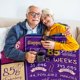 thumbnail image 3 of LHSHID 75th Birthday Gifts for Women or Men Gifts for 75 Year Old Woman 75th Birthday Decorations for Women 75 Birthday Party Decorations for Men 75 Birthday Gifts Throw Blanket 50x60in, 3 of 6