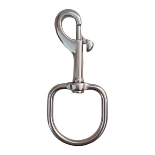 Paquete de 8-24 Ganchos de Resorte a Presión con Perno Giratorio de Acero Inoxidable para Buceo 24 piezas Sunnimix Broche de perno de ojo giratorio