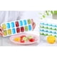 thumbnail image 3 of 2-Pack - Ice Cubes - Ice Cube Box/Ice Tray with Lid - 14 Squares with Lid Single Pack Blue, 3 of 5