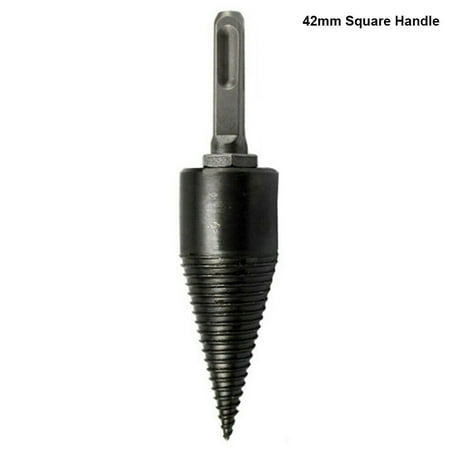 

Black Friday Deals 2022!High Speed Electric Hammer Drill Bit Round Handle Hexagonal Handle square shank Rural Household Wood Splitting Artifact black drill