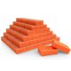 thumbnail image 1 of Moray Mini bloques pulidores de uñas – Grano 180/240, pulidores profesionales de salón naranja – Pule las uñas antes de la aplicación del esmalte de gel, 50 unidades, 1 of 5