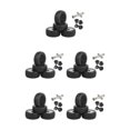 thumbnail image 3 of Transemion Front Rear Buggy Tires 1:10 Car Crawler Parts Glued Accessories DIY for HSP Black 5Set, 3 of 6