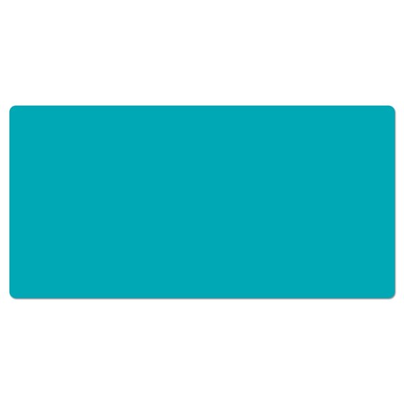 CounterArt Large Teal Desktop Protector-Mouse Pad 32" x 16"
