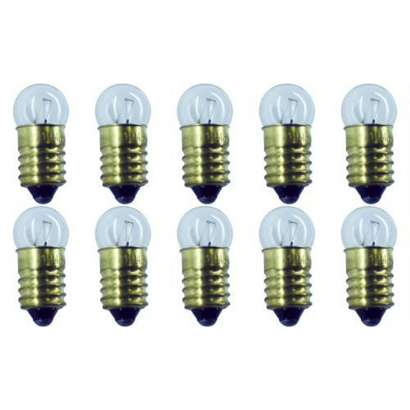CEC Industries #1448 Bulbs, 24 V, 0.84 W, E10 Base, G-3.5 shape (Box of 10)