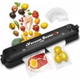 thumbnail image 1 of Dual Modes Vacuum Sealer Machine, Energy Saving And Low Consumption Vacuum Sealer Ensures Airtight Seal In Various Fresh Containers, One-Touch Operation Simplifies The Process Of, 1 of 5