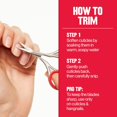 thumbnail image 3 of Elon Professional Nail File System - Limas de uñas de 4 pasos para manicura - Juego de limas de uñas (4 de doble cara) - Limas de mano recomendadas por dermatólogos para uñas - Reconstruye y restaura, 3 of 5