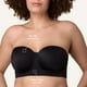 thumbnail image 4 of Sujetador sin tirantes Playtex 4801 talla grande con correas convertibles, 4 of 7