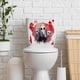 thumbnail image 5 of Fiudx Pegatina de Calavera de Halloween, Diseño Realista de Fantasma Sangriento, Material de Pvc, Fácil de Despegar y Pegar, Decoración para Baño, Oficina, Hogar, Fiesta de Terror, Incluye 1 Pegatina, 5 of 5