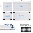 thumbnail image 4 of Juego de bandejas de piedra absorbente de agua para baño y cocina, 4 of 6