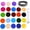 Gray, variant on Riousery 24 Color Gel Filter Set, Circular Flash Light Diffusers for Godox V1 V1PRO V100 Photography Video LED Flashlight Accessory (Gray, 3.15 inches / 8 cm)
