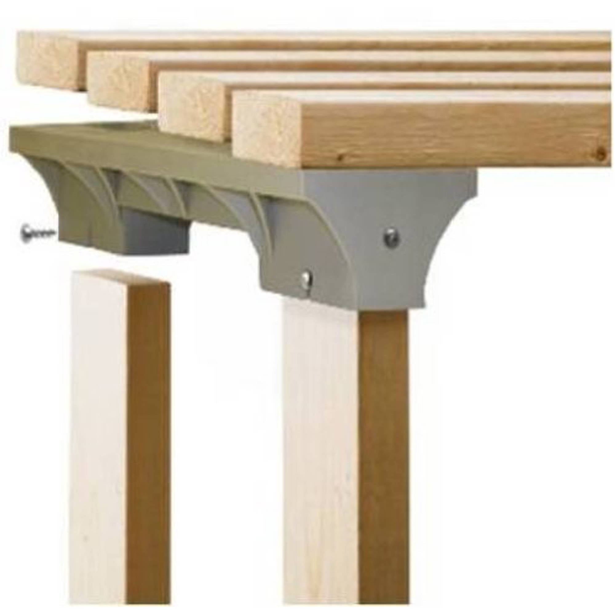 2x4 Basics Firewood Rack System, Black