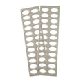 thumbnail image 1 of The Beadsmith Seed Bead Project Sorter – Basic Elements – 24 Holes – 11” x 3.13” x .12” – 2 Trays Per Pack – Use with Bead Mats to Create Compartments to Keep Seed Beads Organized, 1 of 5
